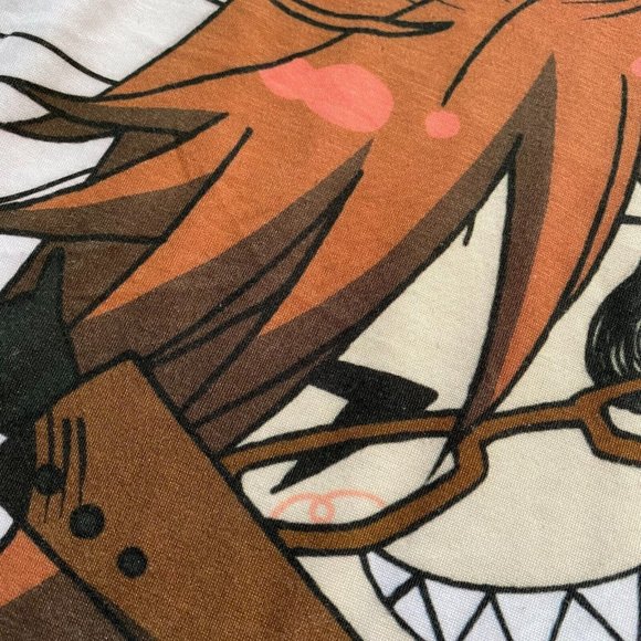 Black Butler Juniors S Grell Sutcliff Sublimation Anime Manga T-Shirt Tee - Picture 2 of 12